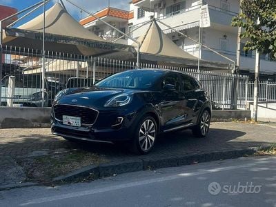 Usata Ford Puma Titanium 120 CV (88 kW) 2022 Blu Berlina