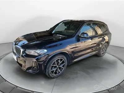 Usata BMW X3 M Sport 190 CV (139 kW) 2022 Nero SUV