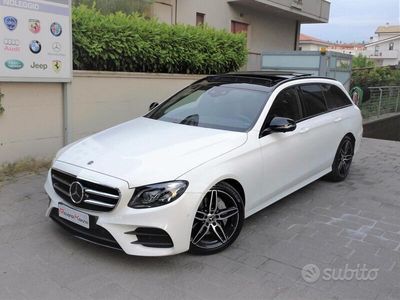 usata Mercedes E220 D AMG Black-Line TETTO/LED/UNIPRO