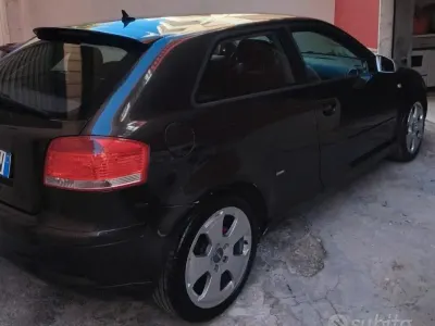 Usata Audi A3 S-Line 2008 Nero Utilitaria