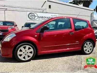 Usata Citroën C2 VTR Sport 109 CV (80 kW) 2005 Rosso Utilitaria