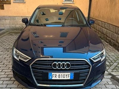 Usata Audi A3 150 CV (110 kW) 2018 Blu Berlina