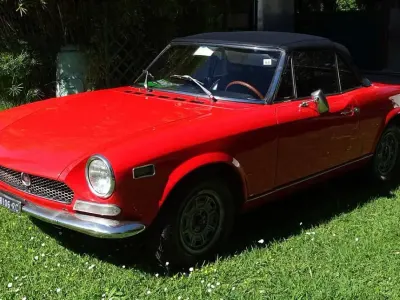 Usata Fiat 124 Spider 110 CV (80 kW) 1973 Rosso Cabrio