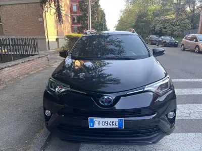 Usata Toyota RAV4 Hybrid Lounge 155 CV (114 kW) 2019 Nero SUV
