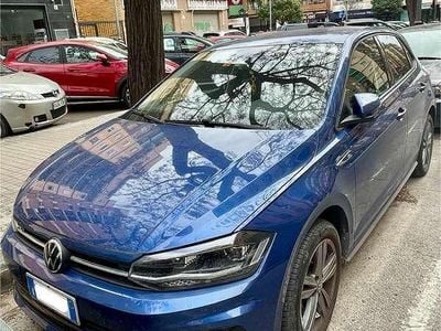 Usata VW Polo R-line 95 CV (69 kW) 2022 Blu/azzurro Berlina