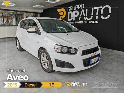 Usata Chevrolet Aveo LT 75 CV (55 kW) 2013 Bianco Berlina