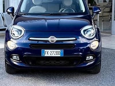 Usata Fiat 500X Lounge 120 CV (88 kW) 2017 Blu SUV