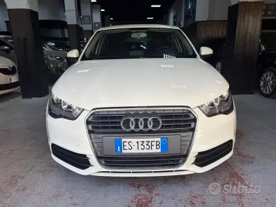Usata Audi A1 90 CV (66 kW) 2013 Bianco Utilitaria