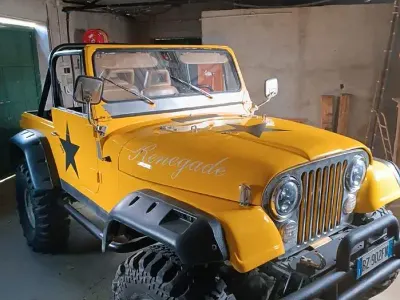 Usata Jeep CJ 1980 Giallo SUV