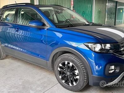 Blu/azzurro Usata 2021 VW T-Cross Style SUV | 18.000 € (Buon prezzo)