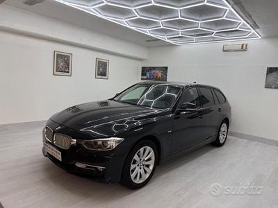 Usata BMW 320 Luxury Line 184 CV (135 kW) 2014 Nero Station wagon