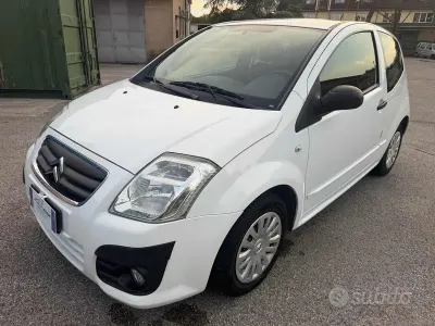 Usata Citroën C2 60 CV (44 kW) 2009 Bianco Utilitaria