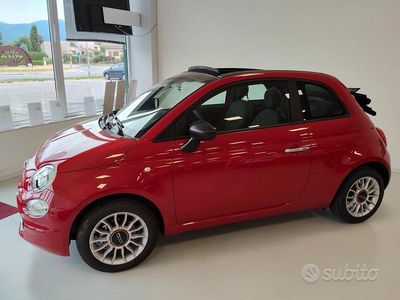 Usata Fiat 500C 2023 Rosso Cabrio