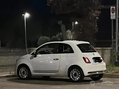 Käytetty Fiat 500 Lounge 69 HP (50 kW) 2016 Valkoinen Sedan