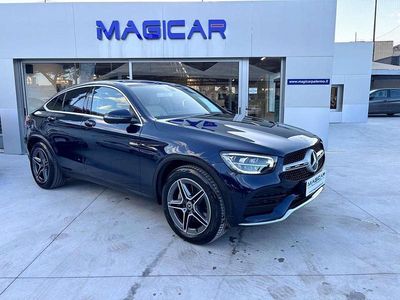 Usata Mercedes GLC220 Premium 194 CV (142 kW) 2020 Blu scuro met. Coupé