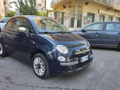 Usata Fiat 500C Lounge 69 CV (50 kW) 2014 Blu Cabrio