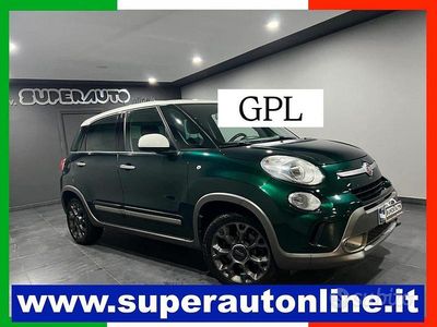 Usata Fiat 500L Trekking 120 CV (88 kW) 2015 Verde Monovolume