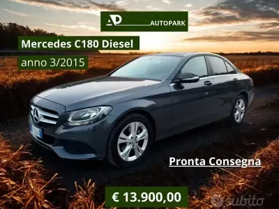 Gebraucht Mercedes C180 116 PS (85 kW) 2015 Grau Limousine
