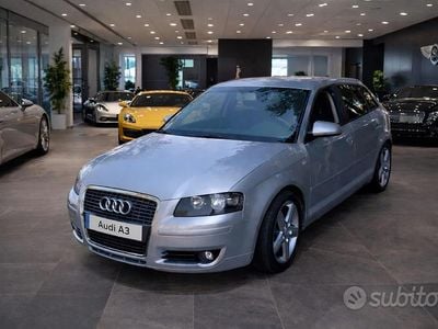 Usata Audi A3 Ambition 140 CV (102 kW) 2007 Grigio Berlina