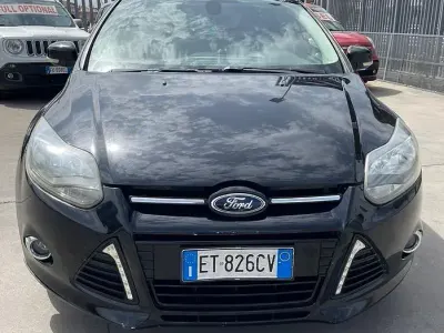 Usata Ford Focus Titanium 116 CV (85 kW) 2014 Nero Berlina