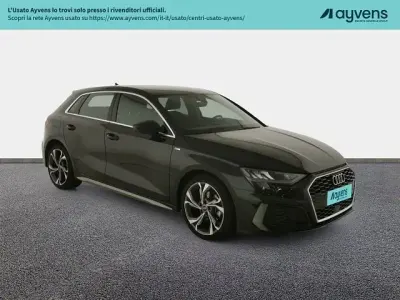 Usata Audi A3 S-Line 150 CV (110 kW) 2022 Nero metallizzato Berlina