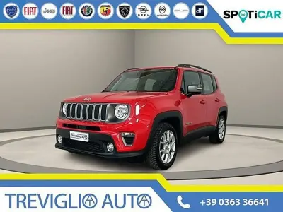Usata Jeep Renegade Limited 120 CV (88 kW) 2019 Rosso / pastello SUV