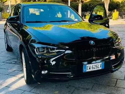 Usata BMW 120 184 CV (135 kW) 2014 Nero Utilitaria