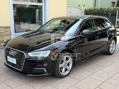 Usata Audi A3 Sportback Sport 150 CV (110 kW) 2017 Nero Utilitaria