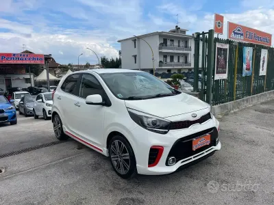Usata Kia Picanto GT-Line 101 CV (74 kW) 2018 Bianco Utilitaria