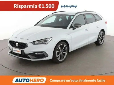Usata Seat Leon FR 204 CV (150 kW) 2021 Bianco Station wagon