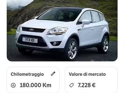 Usata Ford Kuga 140 CV (102 kW) 2009 Bianco SUV