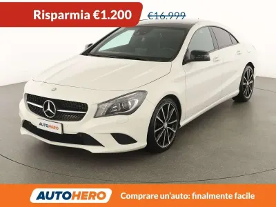 Usata Mercedes CLA220 177 CV (130 kW) 2015 Bianco Coupé