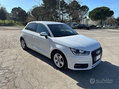 Usata Audi A1 Sportback Ambiente 90 CV (66 kW) 2016 Bianco Utilitaria