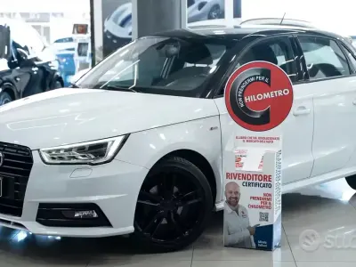 Käytetty Audi A1 S-Line 95 HP (69 kW) 2018 Valkoinen Viistoperä