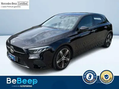 Usata Mercedes A180 Advanced 136 CV (100 kW) 2023 Nero metallizzato Berlina