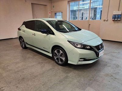 Usata Nissan Leaf N-Connecta 110 kW (150 CV) 2018 Verde Utilitaria