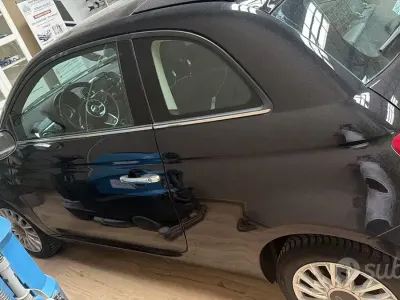 Usata Fiat 500 69 CV (50 kW) 2018 Nero Berlina