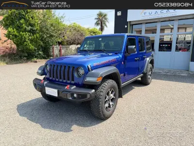 Usata Jeep Wrangler Rubicon 200 CV (147 kW) 2020 Blu/azzurro SUV