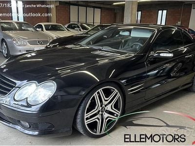 Usata Mercedes SL500 AMG 306 CV (225 kW) 2002 Nero Cabrio