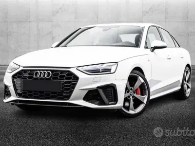 Usata Audi A4 S-Line 265 CV (194 kW) 2021 Bianco Berlina