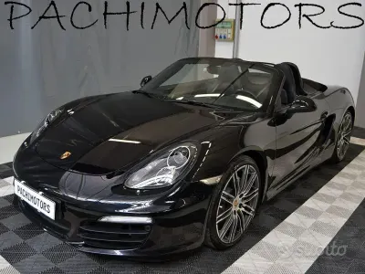 Usata Porsche Boxster Sport 265 CV (194 kW) 2015 Nero jet Cabrio