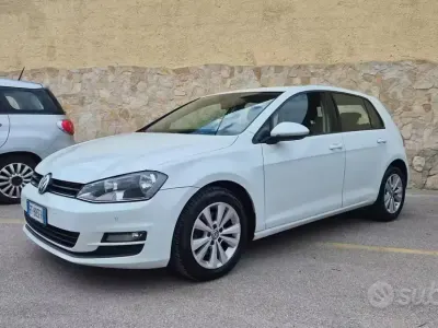 Usata VW Golf VII Comfortline 110 CV (80 kW) 2016 Bianco Berlina