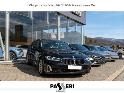 Usata BMW 520 Luxury Line 190 CV (139 kW) 2021 Nero Station wagon