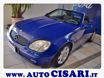 Usata Mercedes SLK200 136 CV (100 kW) 1999 Blu/azzurro Cabrio