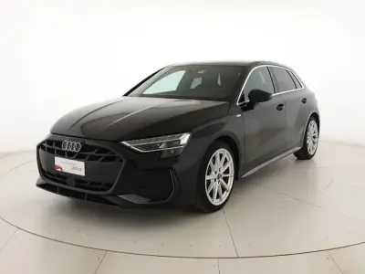 Usata Audi A3 S-Line 150 CV (110 kW) 2025 Nero mito metallizzato Berlina