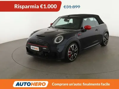 Begagnad Mini John Cooper Works Cabriolet 231 HK (169 kW) 2022 Blå Cab