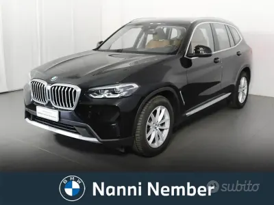 Usata BMW X3 184 CV (135 kW) 2022 Nero SUV