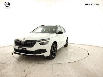 Usata Skoda Kamiq Monte Carlo 110 CV (80 kW) 2022 Bianca tetto nero SUV