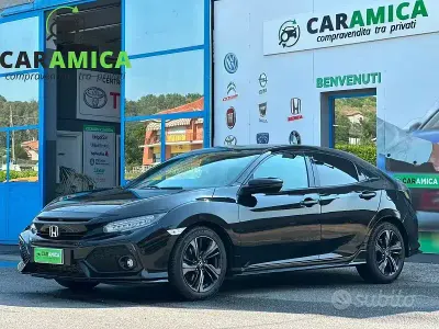 Usata Honda Civic Sport 182 CV (133 kW) 2018 Nero Berlina