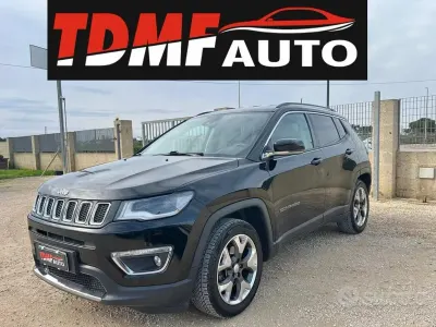 Usata Jeep Compass Limited 140 CV (102 kW) 2018 Nero SUV